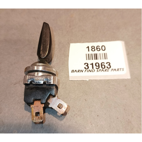 Lucas Original very rare working two position Panel Switch 31963 Used