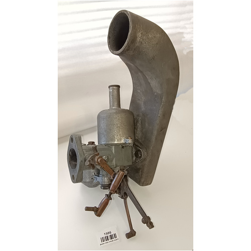 RARE SU Carburettor 1 1/2inch Tall Top, body # 3266, float chamber 1159 E