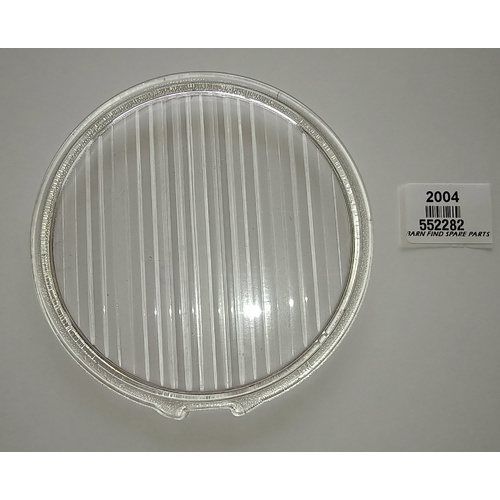Genuine Lucas 552282 5 7/16 inch flat fluted headlight headlamp glass lens