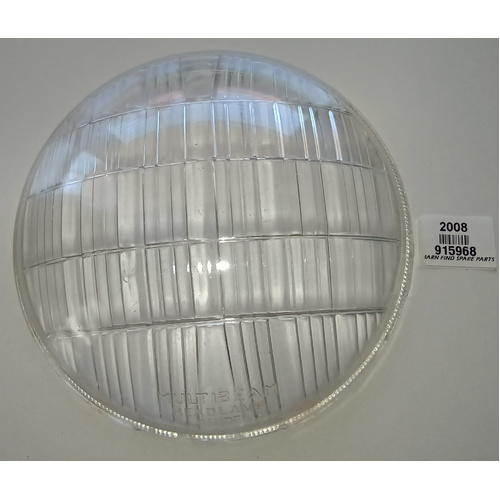 Used MultiBeam Headlamp Guide glass Top Right 915968 7 9/16 inch diameter