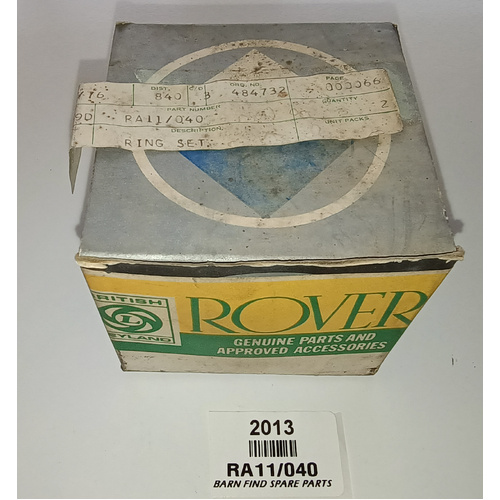 Original New Old Stock RA11/040 piston ring set -possibly incomplete