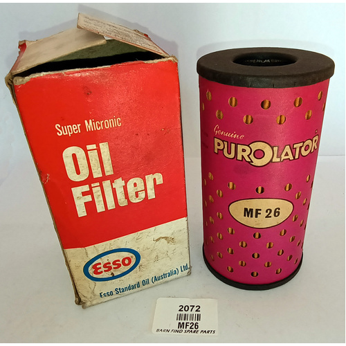Esso Paper Oil Filter MF26
