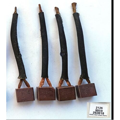 Brushes 263018 for Lucas starter motor M35, M45 & M418G Sold in pairs.
