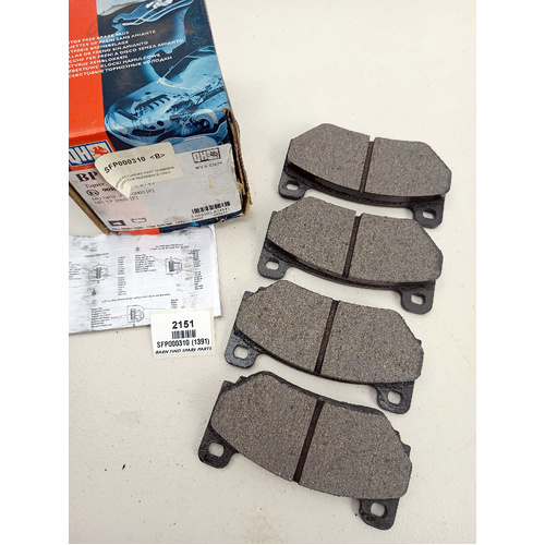 QH Brake Pads Front Set SFP000310 ( 1391 ), New Old Stock