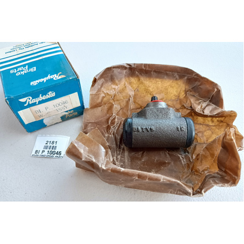 HOLDEN COMMODORE REAR DRUM BRAKE WHEEL CYLINDER, BI P 10046. New Old Stock.