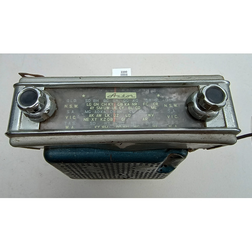 Astor Australian vintage Used Car Radio SR21306 
