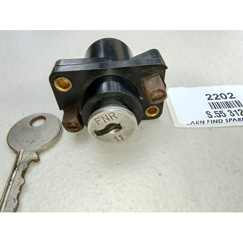 Lucas Ignition Switch S.55 31216B, Good Used Working  Condition.