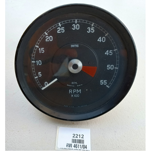 SMITHS Tachometer Gauge, RVI 4611/04, Good Used Condition