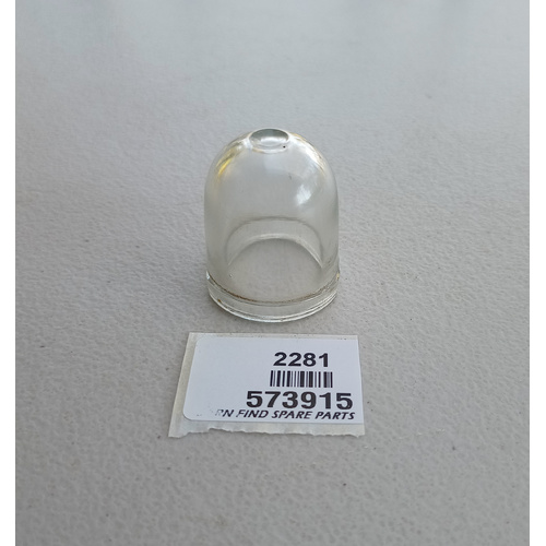 Lucas Original Number Plate Light Glass 573915,  Used Condition 