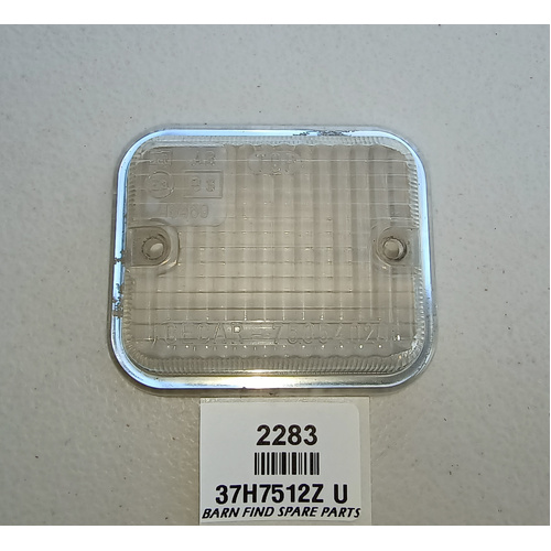 CLEAR PLASTIC REVERSE LENS, 37H7512Z. Used Condition
