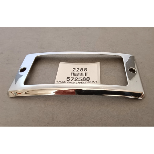 Lucas Original Used Chrome Tail Lamp Trim/Bezel 572580