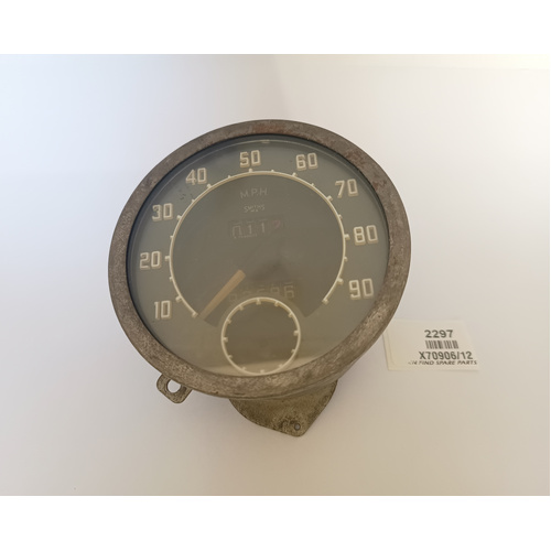 Smiths 95 MPH Used Speedometer, X70906/12. Used Condition.