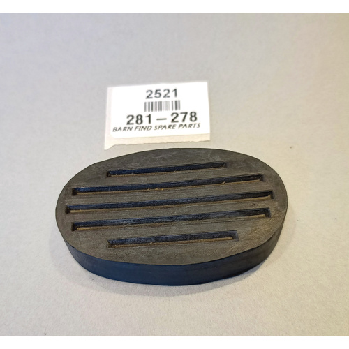Original New Brake Clutch Pedal Rubber Morris Minor, MG TD, MG TF, Y Type