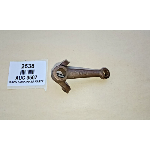 Brass Throttle Stop Cranked - 5/16" Diameter comes with lock pin, AUC 3507 NOS