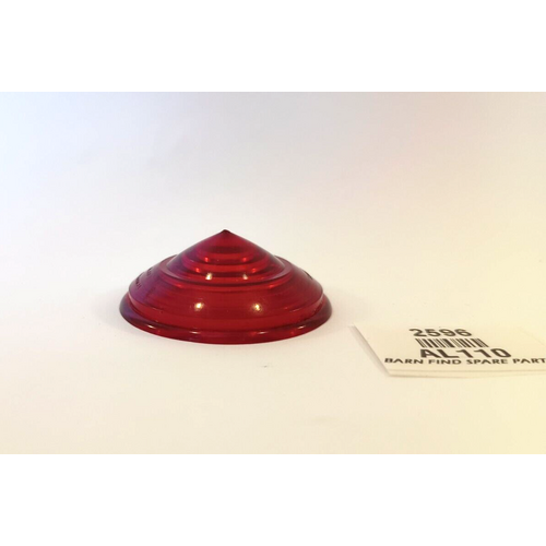 Original Lucas Australia L110 small Red plastic lens