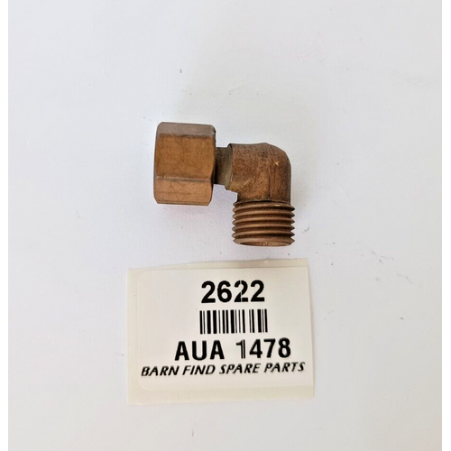 SU AUA 1478 BRASS fuel elbow