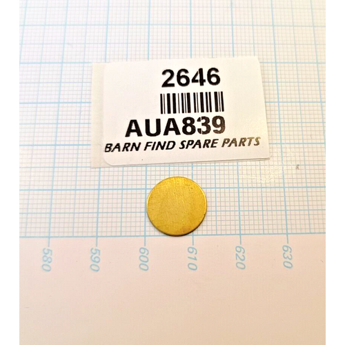 SU Fuel Pump Valve disc LP & HP AUA839 NOS