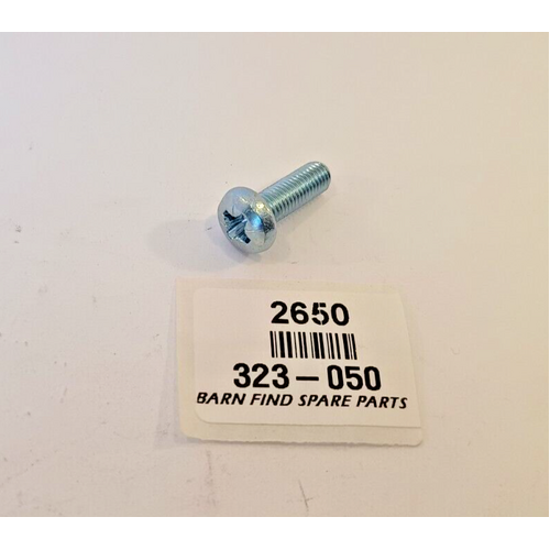 Screw Hood Bow Pan Socket MGB 323-005 050251 - pack of 6 screws.