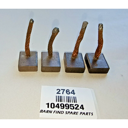 DELCO REMY Original Starter Motor Brush set (4) for PG260 Starter motor 10499524