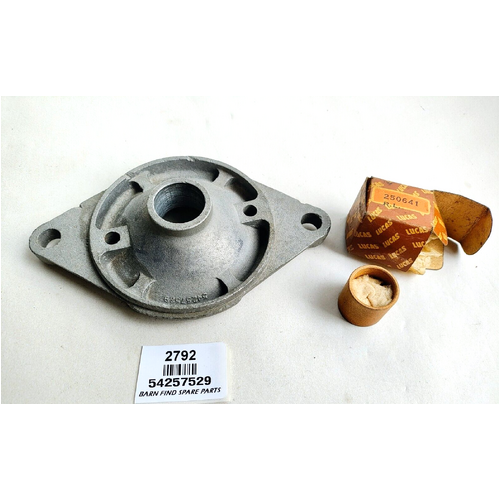 Lucas Starter Motor   Drive End Bracket, 54257529 FR8. New Old Stock.
