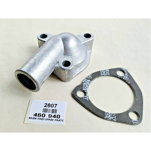 THERMOSTAT Alloy Housing 460-940 New Old Stock. includes gasket.