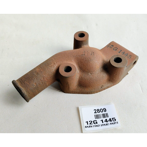 THERMOSTAT Housing ( cast iron ) Crossflow type  12G1445 460-895 New Old Stock