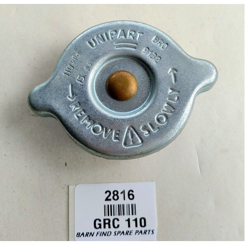 Unipart GRC 110 GRC110 Original Radiator Cap 15 PSI / 110 Kpa, New Old Stock