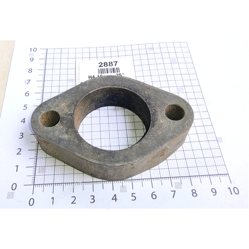 SU H4 carb 1.5 1 1/2 " aluminium spacer / insulator block 19mm .75" used