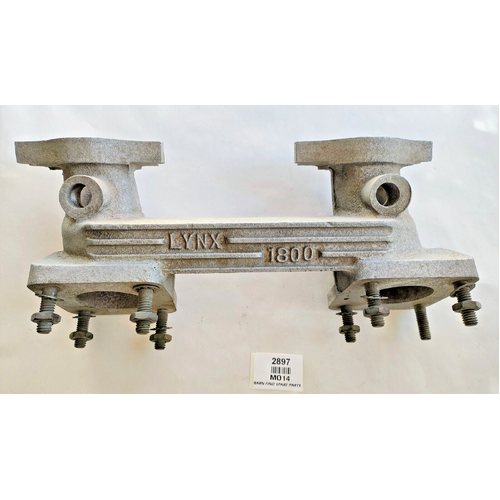 Lynx M014 Inlet Manifold for 2 X SU HS4 HS6 1 1/2" Or 1 3/4" New Old Stock