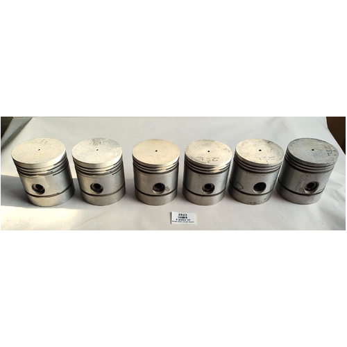 Job Lot of 6 x Jaguar 2.5 2 1/2 litre 2664 cc used pistons 4 x HX1722  2 x WS244