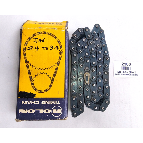 Rolon timing chain DR 957-68-1 to suit 2.4 to 3.4 litre Jaguar New Old Stock