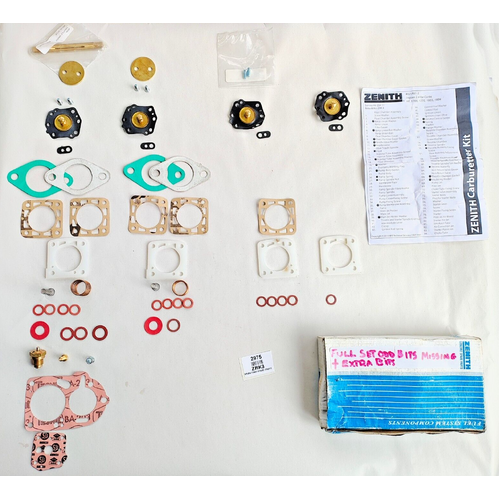 Zenith ZRK3 rebuild kit - there are some parts missing and some parts extra. NOS