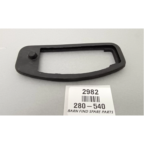 MG Number plate license plate Lens seal gasket pad black rubber 280-540  57H5368
