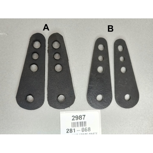 MG TA TB TC TD TF  Parking lamp pad rubber set - 281-068  Sold Individually