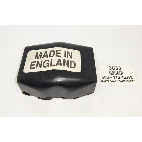 Fuse box cover "Made in England" sticker, 2 fuse New Old Stock 560-110 40553