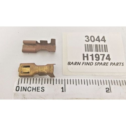 Clip Wire Terminal Female Terminal eye 3/16 12GA  H1974 H-1974 x 2