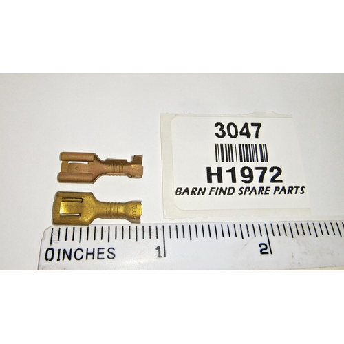 Clip Wire Terminal Female 3mm  H1972 x2