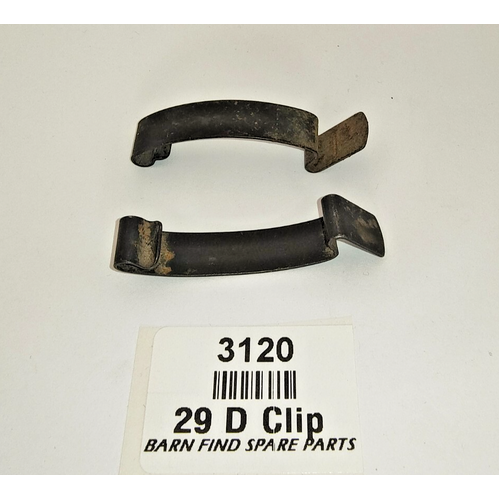 Lucas Used distributor cap clip (shorter type) suits Aust built 29 D 9mm x 39mm