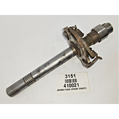 Lucas Distributor Used Shaft & Action Plate 410021  + 6 lobe cam weights springs