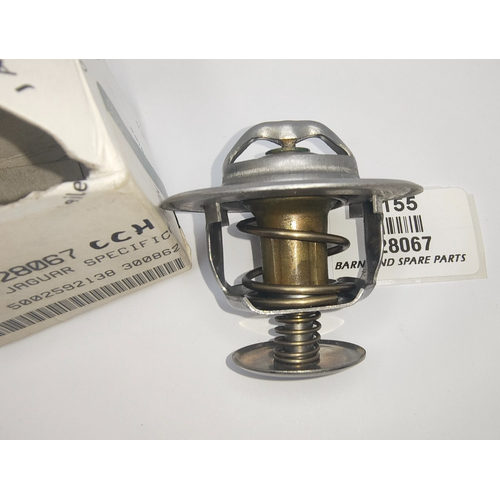 74 Degree Waxstat Spring Loaded C28067 Jaguar thermostat New Old Stock