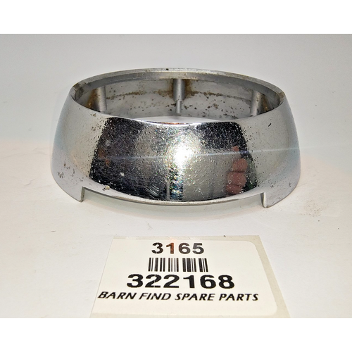 Original used JAGUAR XK120 MkV Mk5 Steering Wheel Centre Horn chrome base 322168