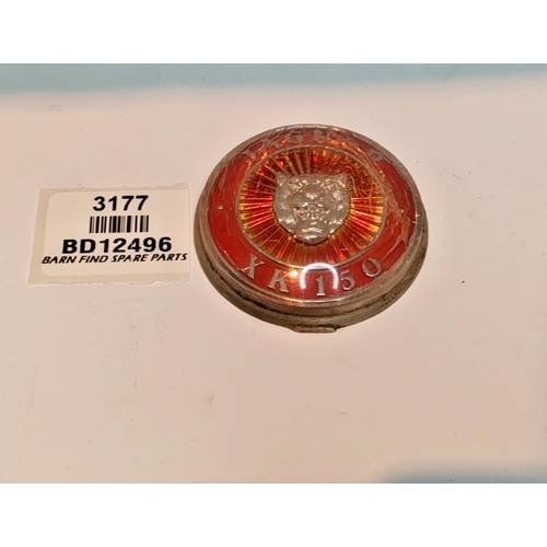 Original plastic Jaguar XK150 Grill Badge BD12496 used