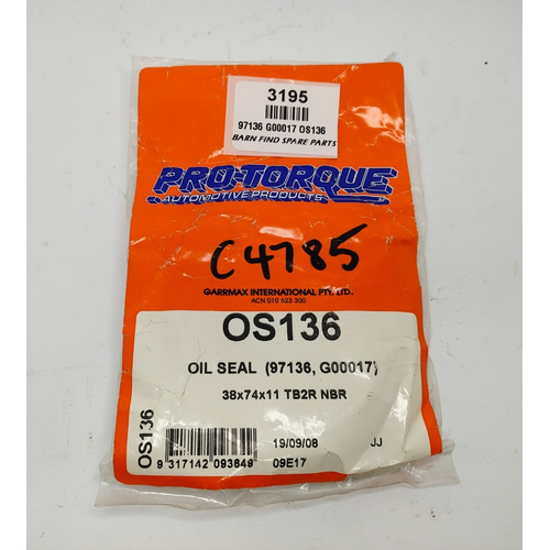 Oil Seal 97136 G00017 OS136 New Old Stock