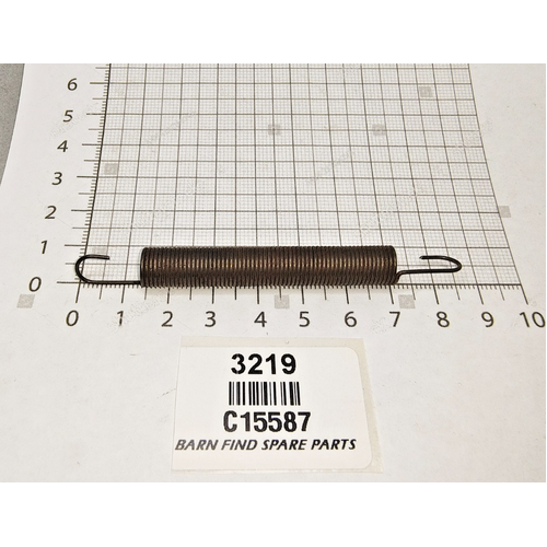 Spring listed as both Jaguar accelerator return spring and heater flap C15587