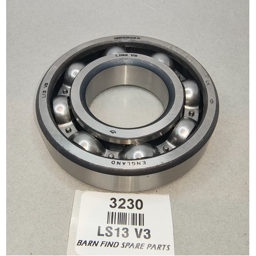 Hoffman LS 13 bearing Made in England, Open Type Deep Groove Radial Ball Bearing