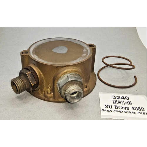 SU Type L  Brass Body Fuel Pump AUA 4080  style stamped B 2 -1946 February & 768
