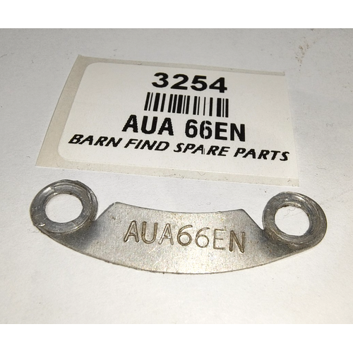 SU original genuine Used Fuel Pump identification Tag AUA 66EN