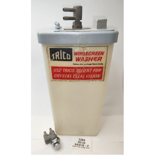 Trico original used Vaco-Matic Screen Washer XAW18-2 tank, pump, bracket, switch