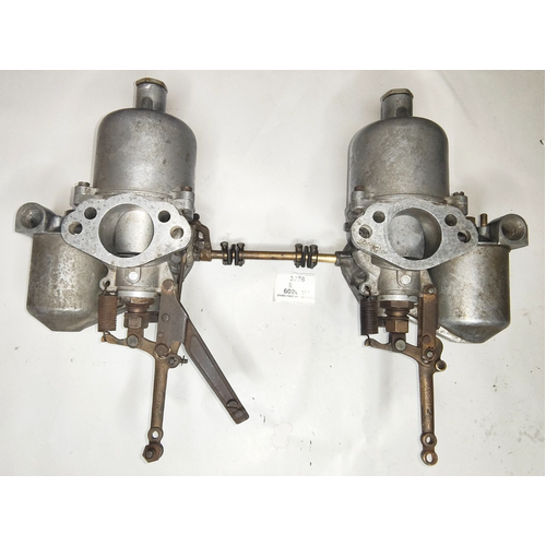 Twin H4 SU Carburettors 1 1/2 inch  AUC6020 To Suit MG Triumph Austin Volvo etc.