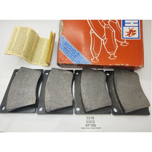 QH (Quinton Hazell) Front Brake Pads  New Old Stock in original box BP105